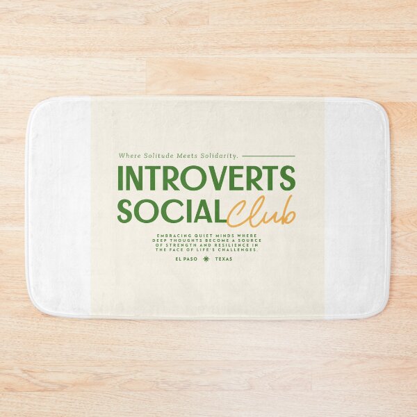 Item preview, Introvert Social Club designed and sold by The Cozy Cauldron.
