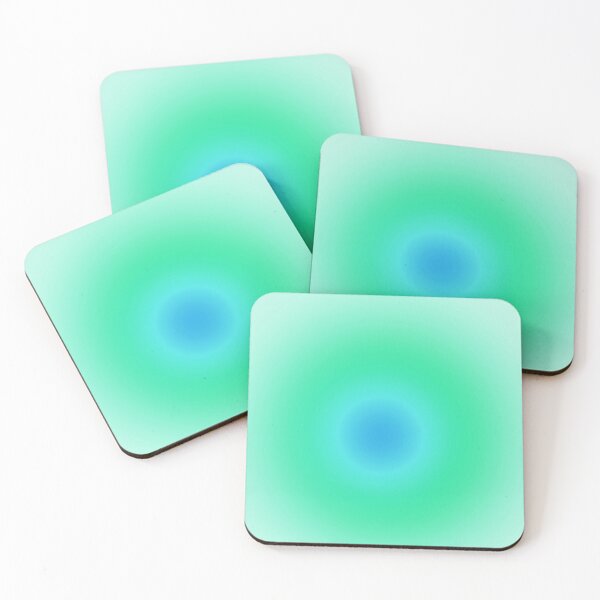 Item preview, Atmospheric Art Green Blue Aura designed and sold by Theartescapades.