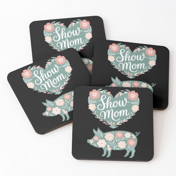 Item preview, Show Pig Mom, farmer mom, Happy Mothers Day designed and sold by Moon-Ape.