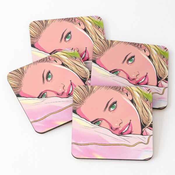 Item preview, Scarlett's Gaze - Pop Art  designed and sold by CleverCulture.