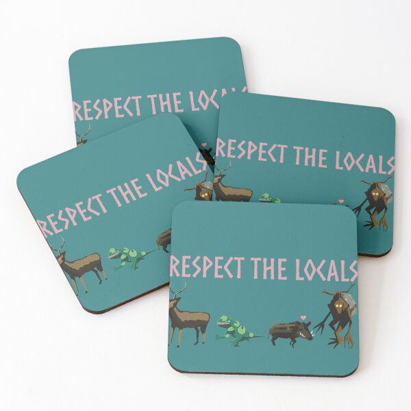 Item preview, Valheim - Respect The Locals designed and sold by MossrealmArt.