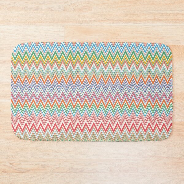 Item preview, Missoni textile vector seamless repeat pattern designed and sold by Retro Street Studios.