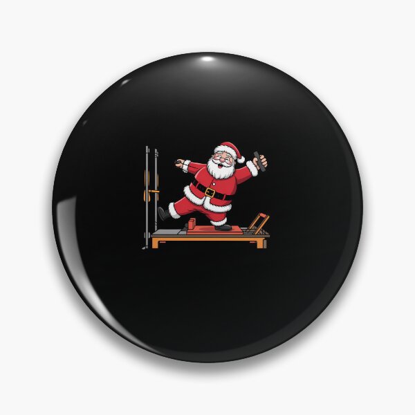 Item preview, Pilates Most Likely To Do With Santa Funny Merry Christmas designed and sold by Sea4Adventures.