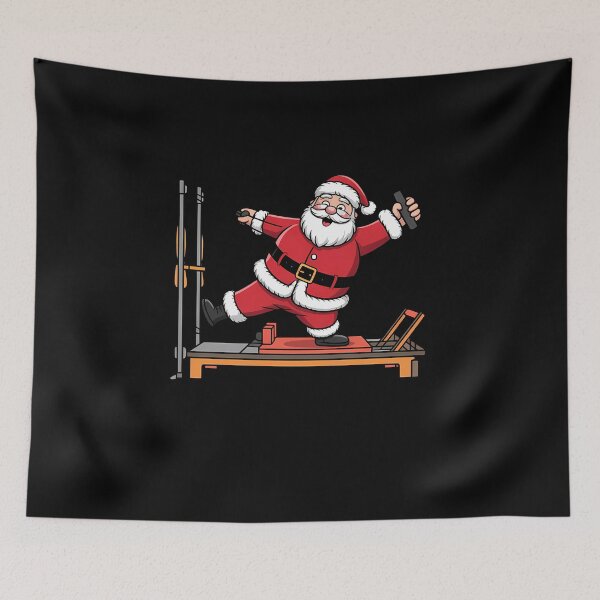 Item preview, Pilates Most Likely To Do With Santa Funny Merry Christmas designed and sold by Sea4Adventures.