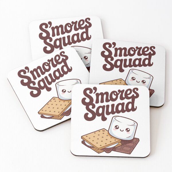 Item preview, S'mores Squad Camping Campfire Chocolate Marshmallow S'more designed and sold by Moon-Ape.