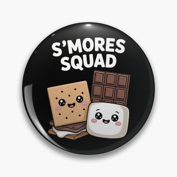 Item preview, S'mores Marshmallows Smores Squad Camping Campfire designed and sold by Moon-Ape.