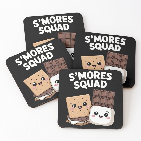 Item preview, S'mores Marshmallows Smores Squad Camping Campfire designed and sold by Moon-Ape.