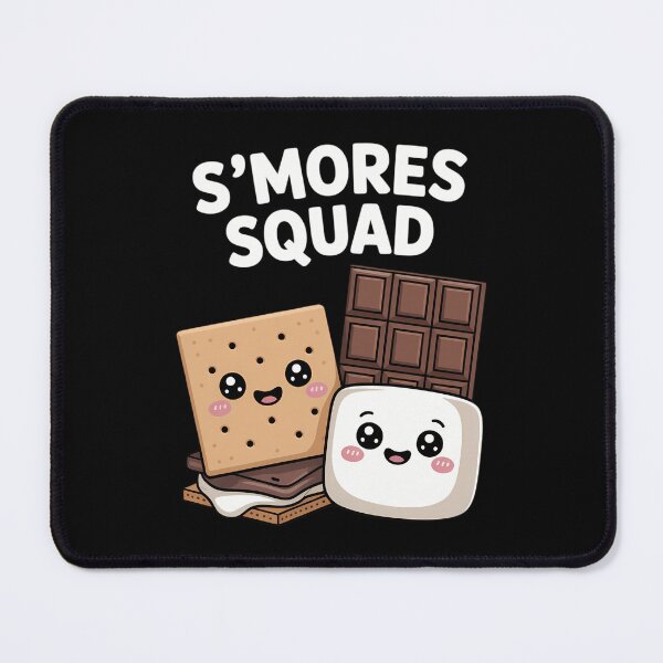 Item preview, S'mores Marshmallows Smores Squad Camping Campfire designed and sold by Moon-Ape.