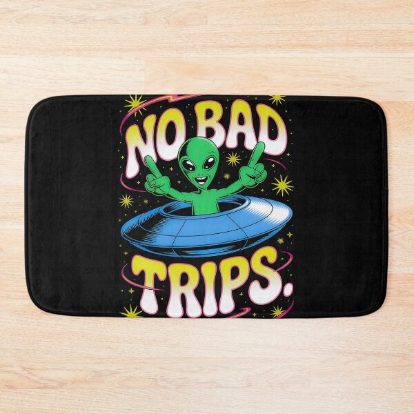 Item preview, No Bad Trips ?✨ - UFO Adventure Tee designed and sold by trixxcreative.