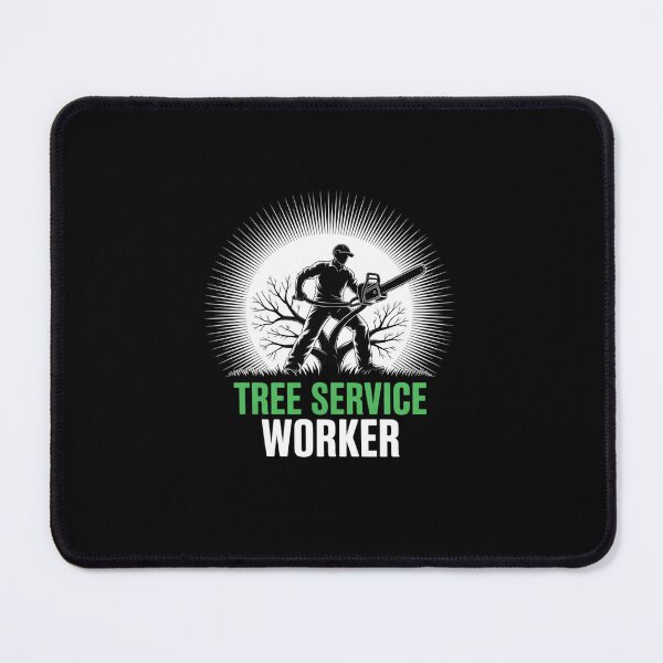 Item preview, Tree Arborist Lumberjack and Logger, Tree Service Worker designed and sold by marcusry.