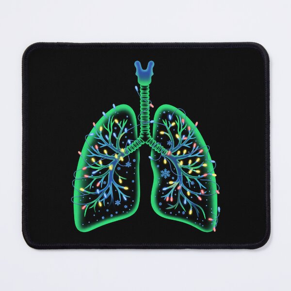 Item preview, Pulmonologist Christmas Lungs Branches Cute Breath Xmas designed and sold by Sea4Adventures.