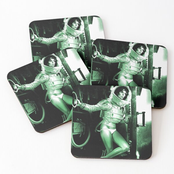 Item preview, Alien's Queen of Hearts- RIPLEY (Green Haze) designed and sold by CleverCulture.