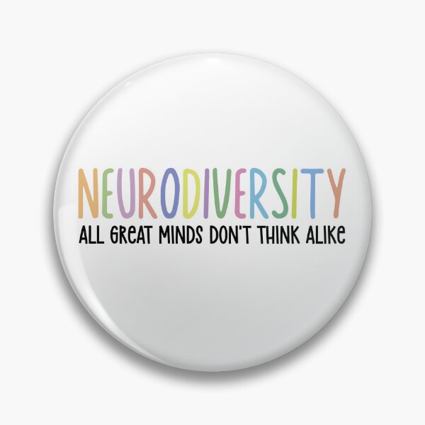 Item preview, Neurodiversity All Great Mind Don't Mind Alike designed and sold by RoderickStout.