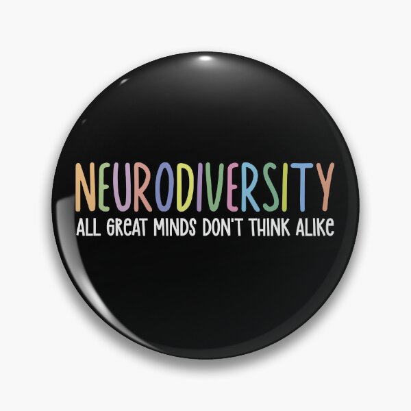 Item preview, Neurodiversity All Great Mind Don't Mind Alike designed and sold by RoderickStout.