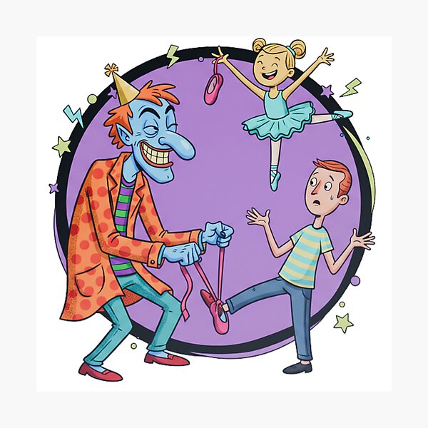 Item preview, Ballet Dad vs. The Mischief Maker designed and sold by MRMDesign90.