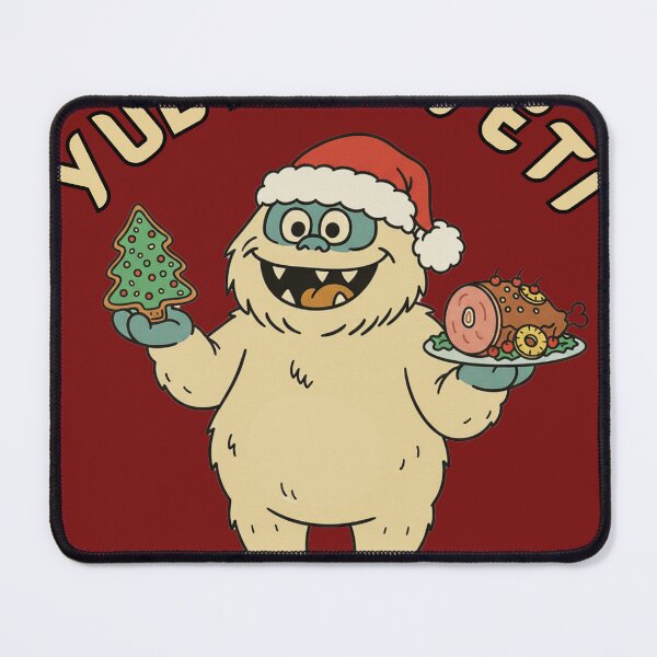 Item preview, Yultide Yeti Funny Christmas Dinner Cartoon designed and sold by creativehive.