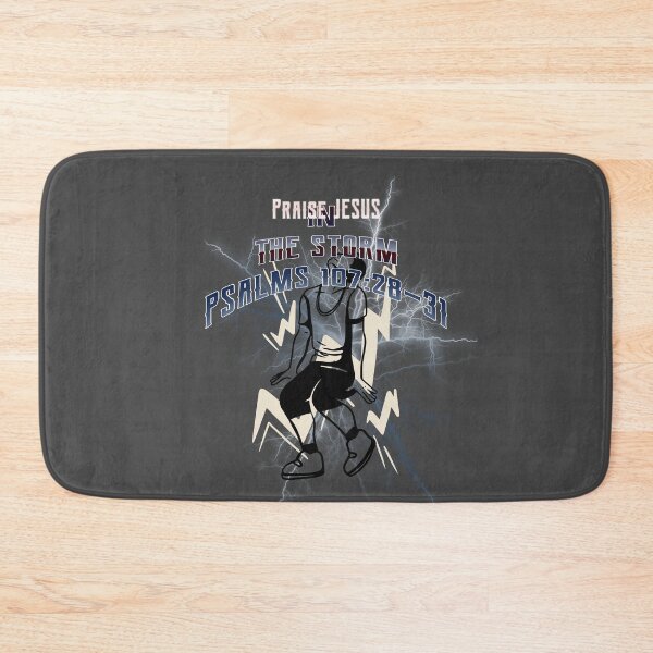 Item preview, Praise Jesus In The Storm | Psalms 107: 28-31  designed and sold by Mrs. Kizzy Gillis Heavenly-Merch.