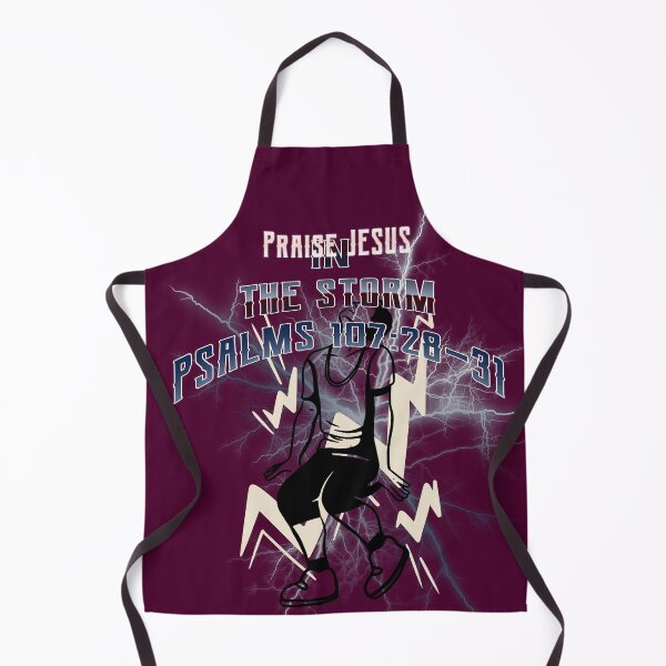 Item preview, Praise Jesus In The Storm | Psalms 107: 28-31  designed and sold by Mrs. Kizzy Gillis Heavenly-Merch.