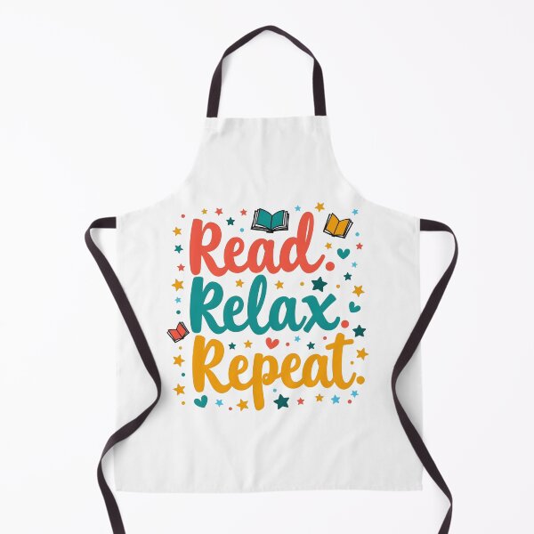 Item preview, Read Relax Repeat designed and sold by TheEmptyBottleStudio.