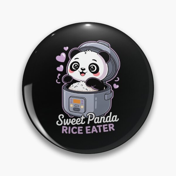 Item preview, Sweet Panda Rice Eater Rice Cooker designed and sold by AmparoBoyle.