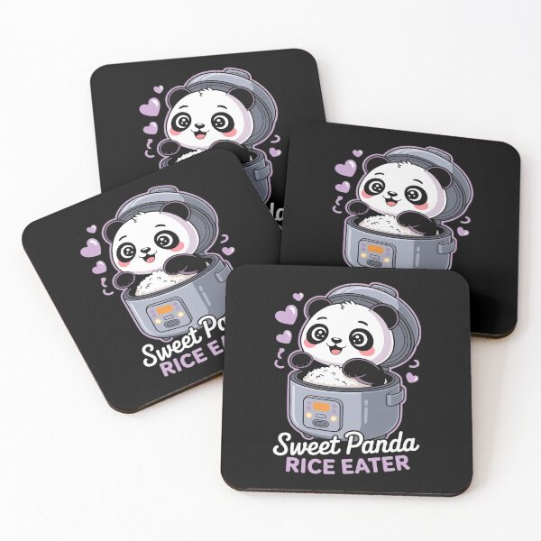 Item preview, Sweet Panda Rice Eater Rice Cooker designed and sold by AmparoBoyle.
