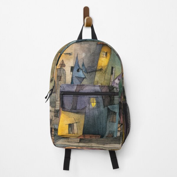 Item preview, Quirky Ghost Parade in Abstract Colorful Town designed and sold by dawnleblanc55.