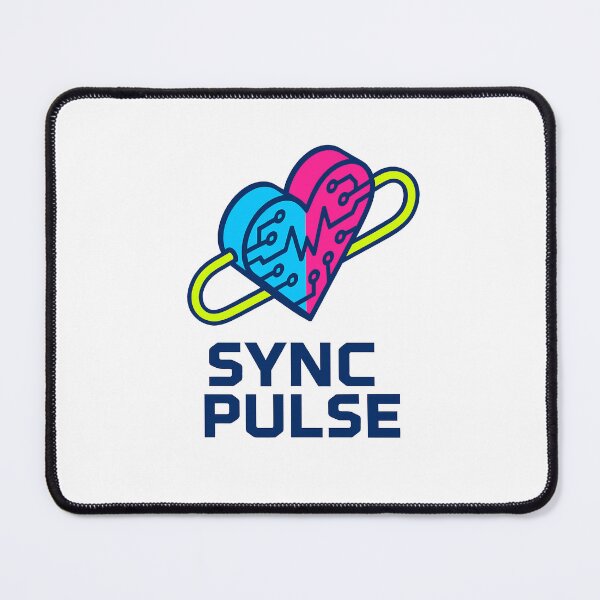 Item preview, Neon Sync · Digital Pulse — Tech Heart Connection Design designed and sold by DSGIN4YOU.