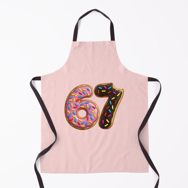 Item preview, Funny Sixty Seven Chocolate Donut Number 67 Player Fun Meme 67th Birthday designed and sold by MouDantArts.