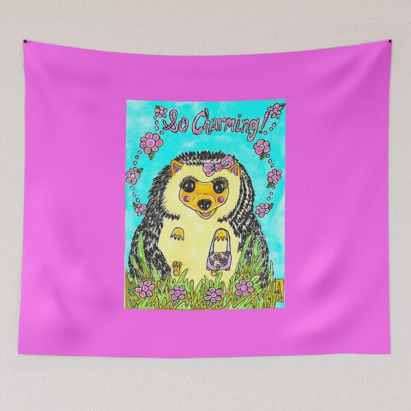 Item preview, Charming Miss Hedgehog designed and sold by Michelle Mead.