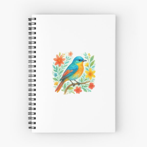 Item preview, colorful bird, watercolor bird designed and sold by Natty future of the world .