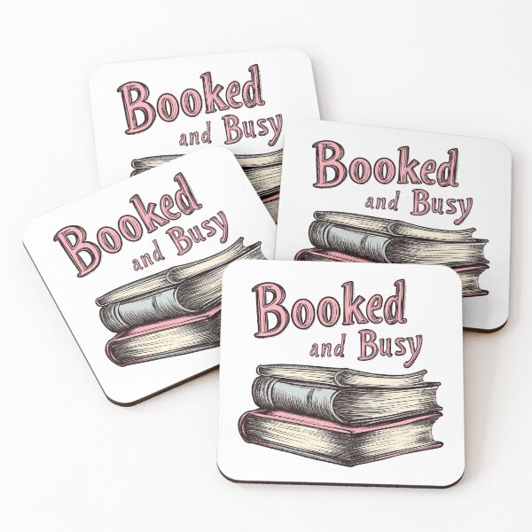 Item preview, Booked and Busy designed and sold by TheEmptyBottleStudio.