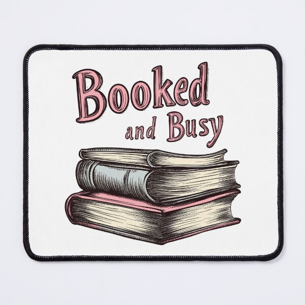 Item preview, Booked and Busy designed and sold by TheEmptyBottleStudio.