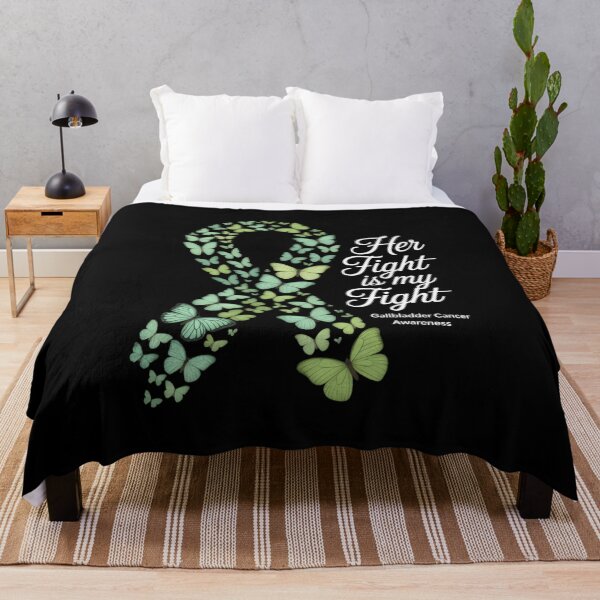 Item preview, Her Fight Is My Fight Gallbladder Cancer Awareness designed and sold by VENOM0RIOT.