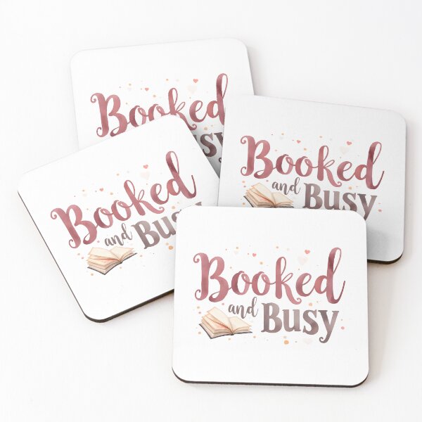 Item preview, Booked and Busy designed and sold by TheEmptyBottleStudio.
