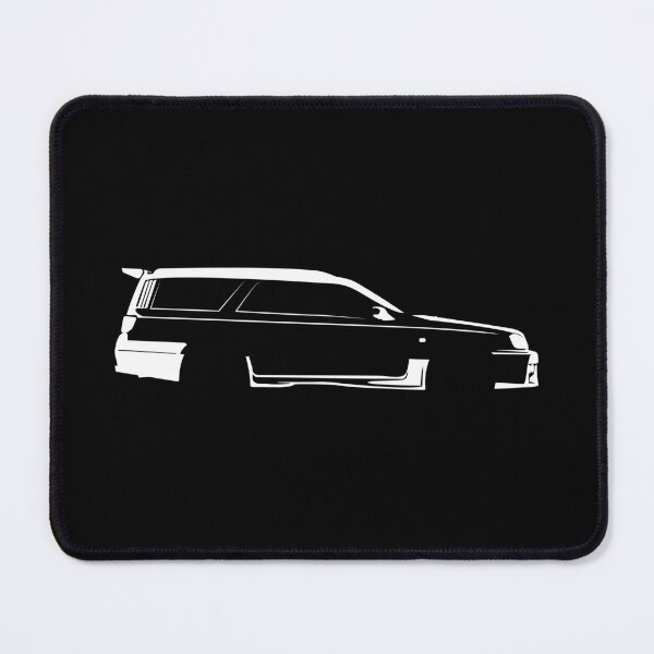 Item preview, Stagea 260RS Autech (WC34) Minimalist Car Silhouette (White) designed and sold by FearnCreative.