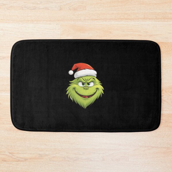 Item preview, Grinch Happy Christmas – Funny Festive Green Face Holiday Art designed and sold by Wendy Darion.