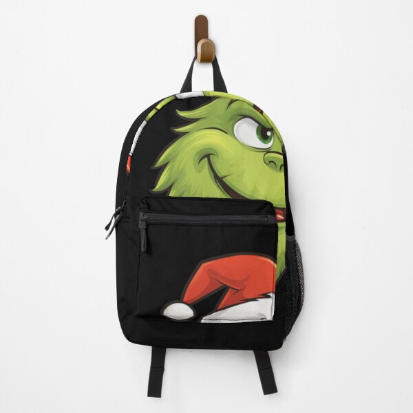 Item preview, Grinch Happy Christmas – Funny Festive Green Face Holiday Art designed and sold by Wendy Darion.