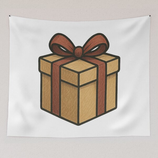 Item preview, Gift Box Illustration designed and sold by Vendeloc.
