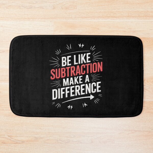 Item preview, Student Math Be Like Subtraction Make A Difference designed and sold by DrewLeuschke.