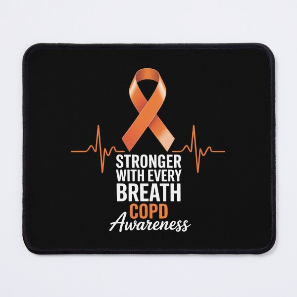 Item preview, Stronger with Every Breath COPD Awareness designed and sold by MinaReinger.