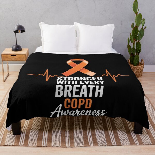 Item preview, Stronger with Every Breath COPD Awareness designed and sold by MinaReinger.