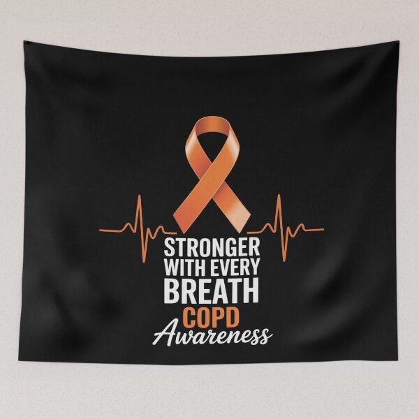 Item preview, Stronger with Every Breath COPD Awareness designed and sold by MinaReinger.