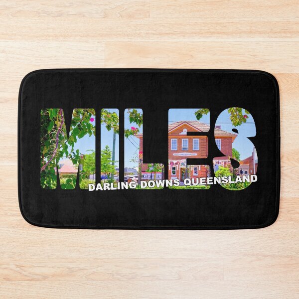 Item preview, MILES Darling Downs Queensland - Historical Bank Building Bras designed and sold by Adam Gormley.