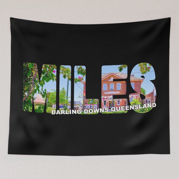 Item preview, MILES Darling Downs Queensland - Historical Bank Building Bras designed and sold by Adam Gormley.