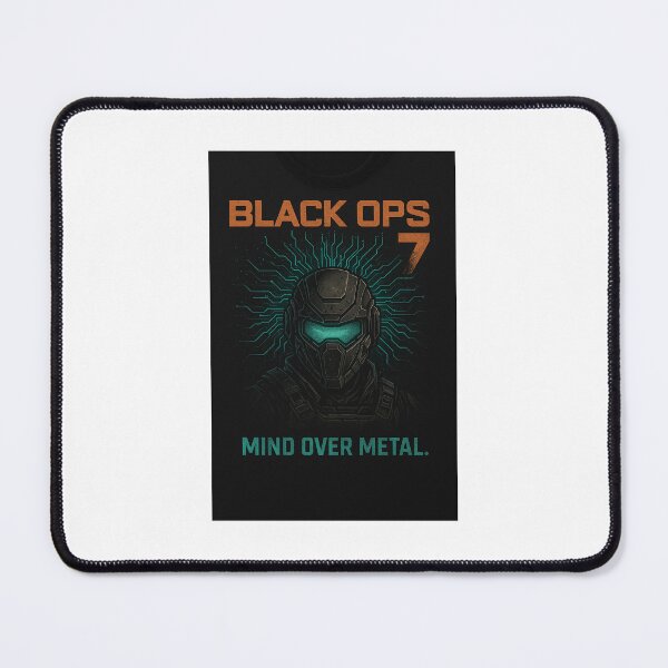 Item preview, Black Ops 7 – Mind Over Metal Futuristic Soldier Art designed and sold by Eriq21.