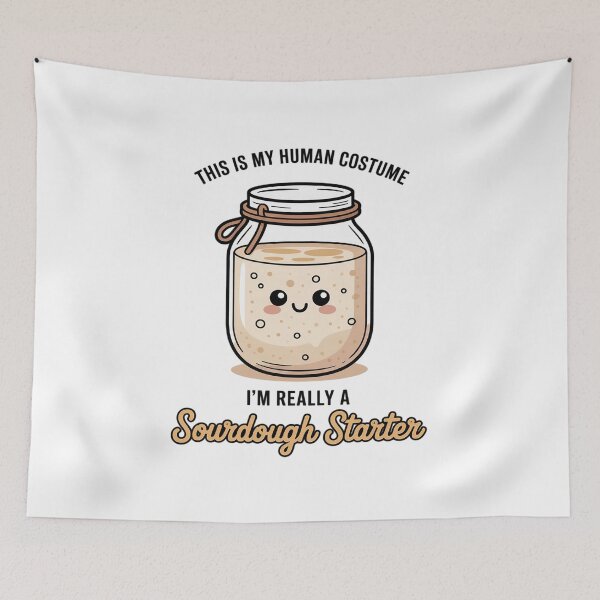 Item preview, Sourdough Human Costume Cute Bread designed and sold by DrewLeuschke.