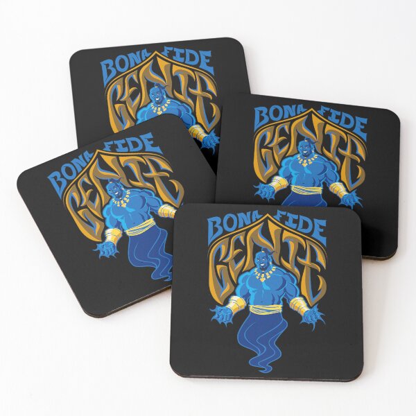 Item preview, Genie Bona Fide – Blue Magic Spirit Retro Artwork Design designed and sold by Wendy Darion.