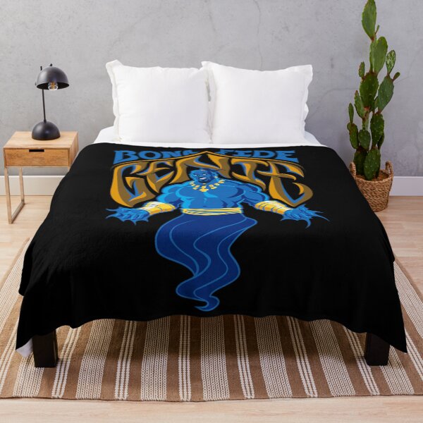 Item preview, Genie Bona Fide – Blue Magic Spirit Retro Artwork Design designed and sold by Wendy Darion.