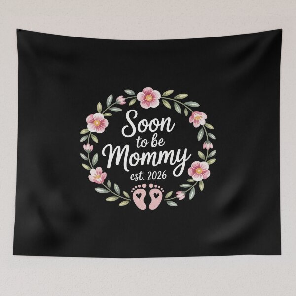 Item preview, Soon to Be Mommy Est 2026 Pregnancy Announcement Baby Reveal designed and sold by DrewLeuschke.