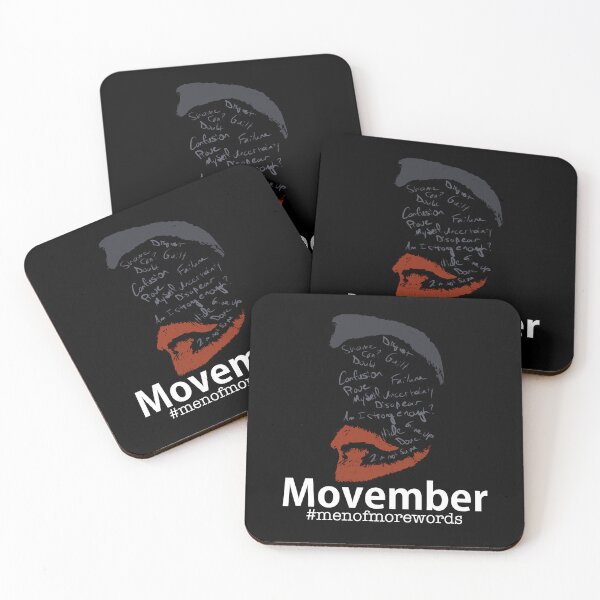 Item preview, Movember thoughts designed and sold by CDWoriginals.